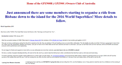 Desktop Screenshot of gpz900r.org.au